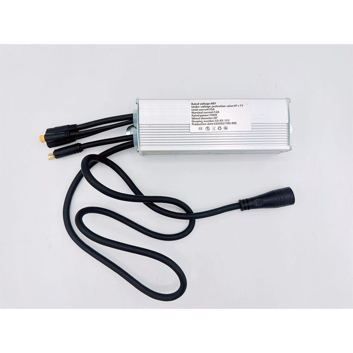 E-Bike Controller - 750W 48V - Compatible with Kasen Kabbit Plus & 20" Fat Tire Electric Bikes | High-Performance Replacement Motor Controller"