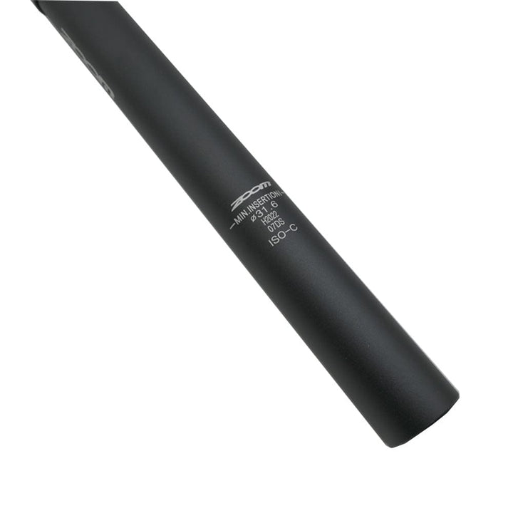 Seat Post - ZOOM Alloy MTB Mountain Bike Suspension - 31.6mm Diameter, 50mm Travel, 350mm Length | Comfort & Durability for Off-Road Rides