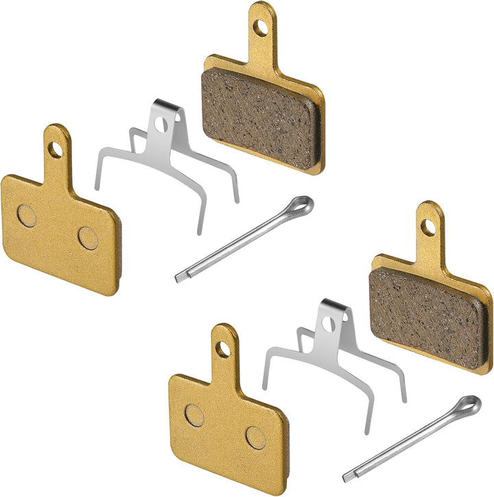 Semi-Metallic Brake Pads for TRP, Tektro & Shimano Deore Brakes – Pack of 2 Pairs
