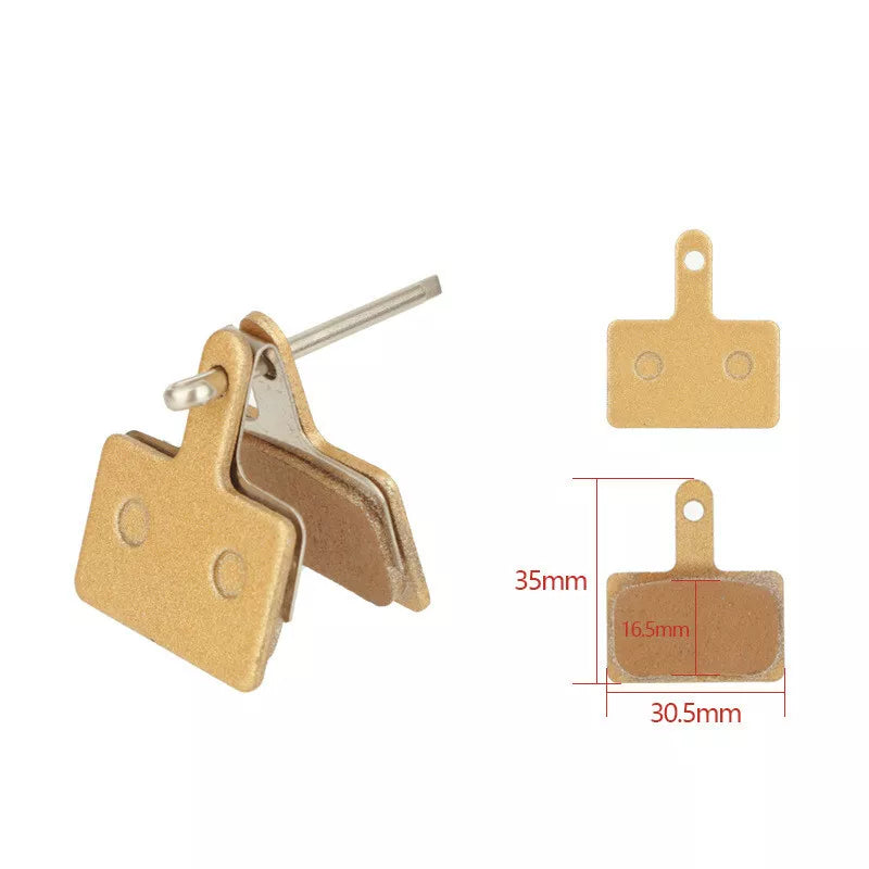 Semi-Metallic Brake Pads for TRP, Tektro & Shimano Deore Brakes – Pack of 2 Pairs