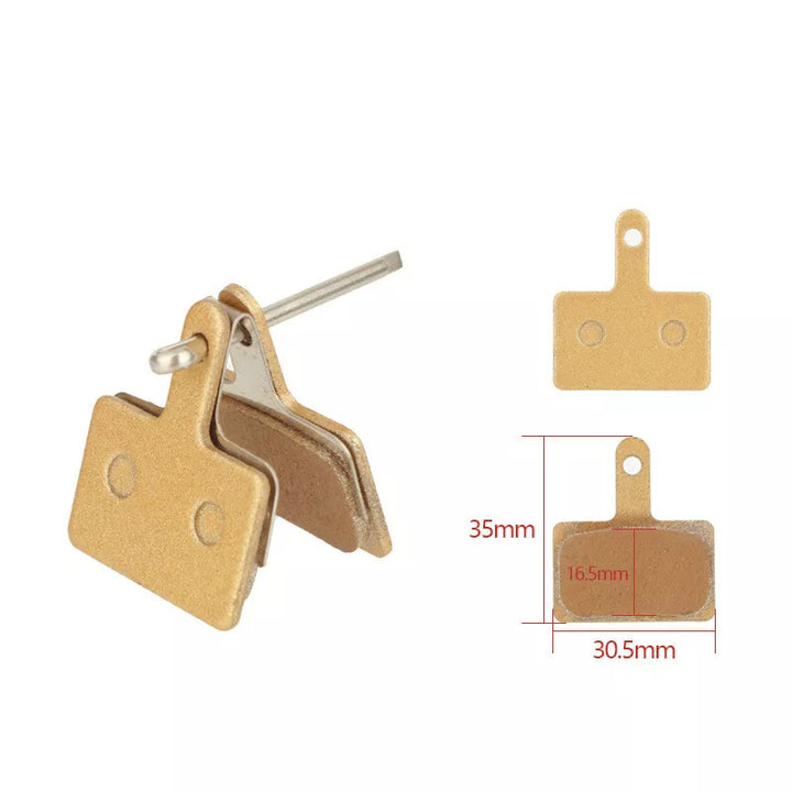 Semi-Metallic Brake Pads for TRP, Tektro & Shimano Deore Brakes – Pack of 2 Pairs