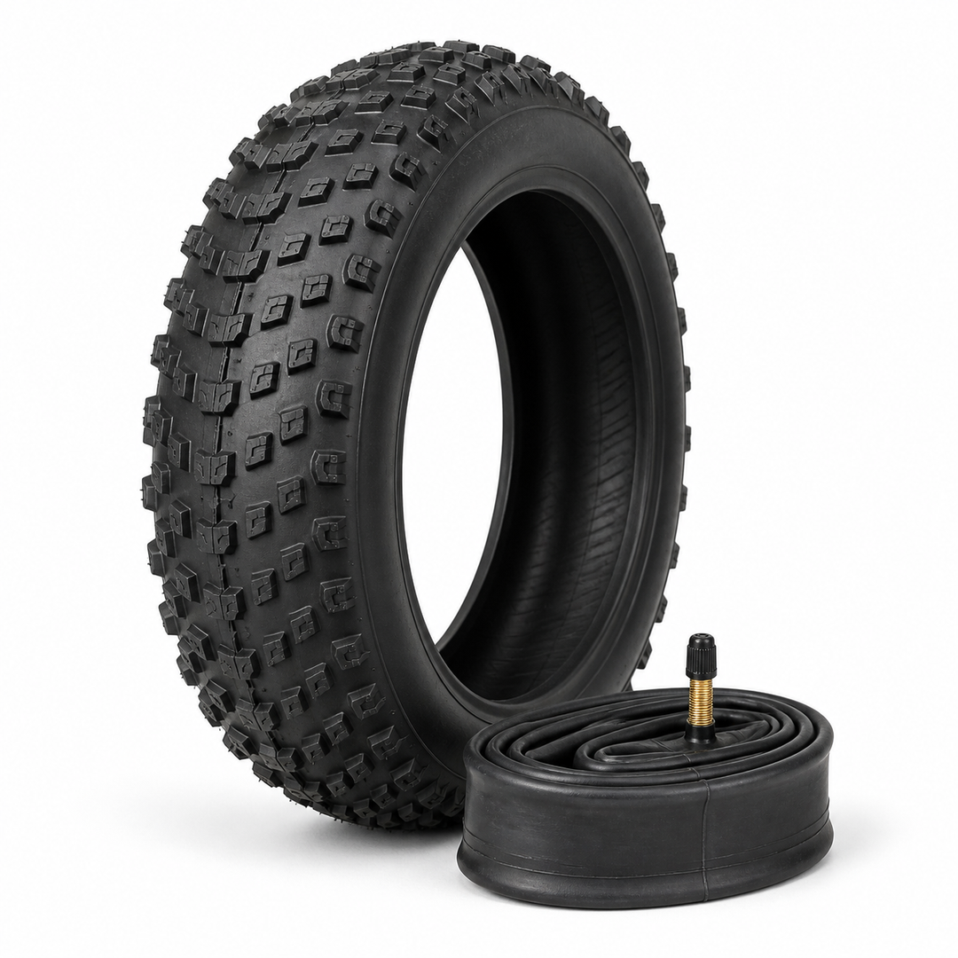 20x4 all-terrain fat bike tire and inner tube kit