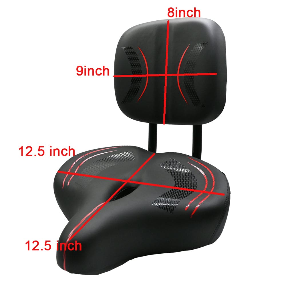 E-Bike Saddle with Backrest