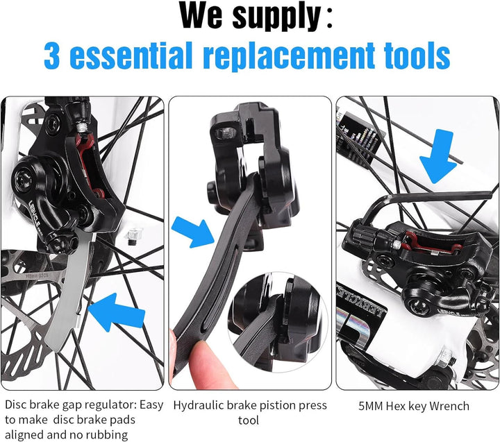 Shimano-compatible metallic brake pads with retaining springs