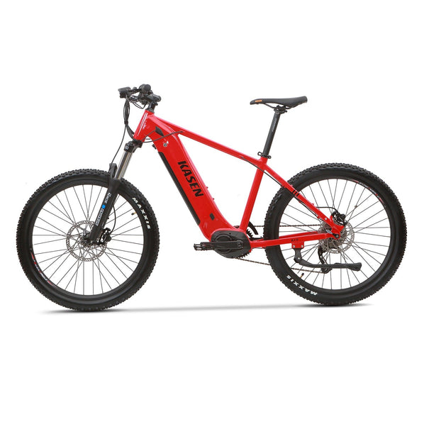 throttle and pedal assistance electric mountain bike
