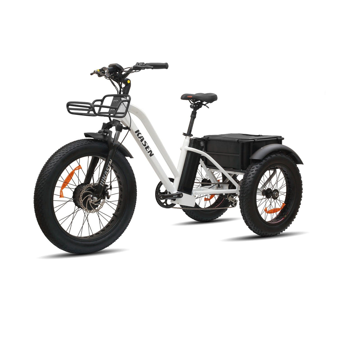 Kasen Electric Trike – 48V 500W E-Trike w/ Cargo Basket & Fat Tires – Kasen Bikes Kasen Electric Trike – 48V 500W E-Trike w/ Cargo Basket & Fat Tires – Kasen Bikes